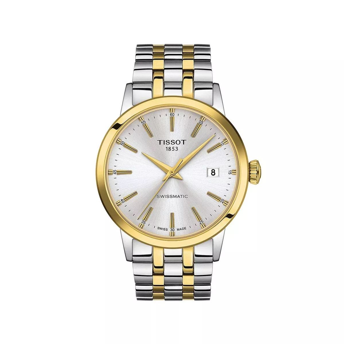 Мужские классические автоматические часы Tissot 42 мм T1294072203101, цвет silver and gold
Мужские классические автоматические часы Tissot 42 мм T1294072203101, цвет silver and gold