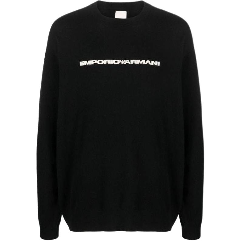 Свитер с принтом логотипа EMPORIO ARMANI, черный
Свитер с принтом логотипа EMPORIO ARMANI, черный