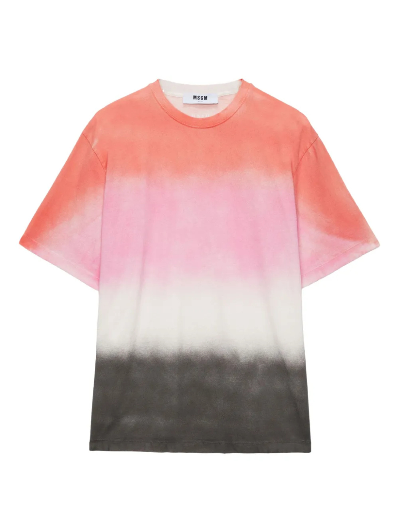 Футболка из хлопка с градиентом MSGM, оранжевый
Футболка из хлопка с градиентом MSGM, оранжевый