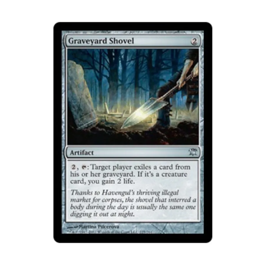 CCG Кладбищенская лопата (U), MTG - Innistrad
CCG Кладбищенская лопата (U), MTG - Innistrad