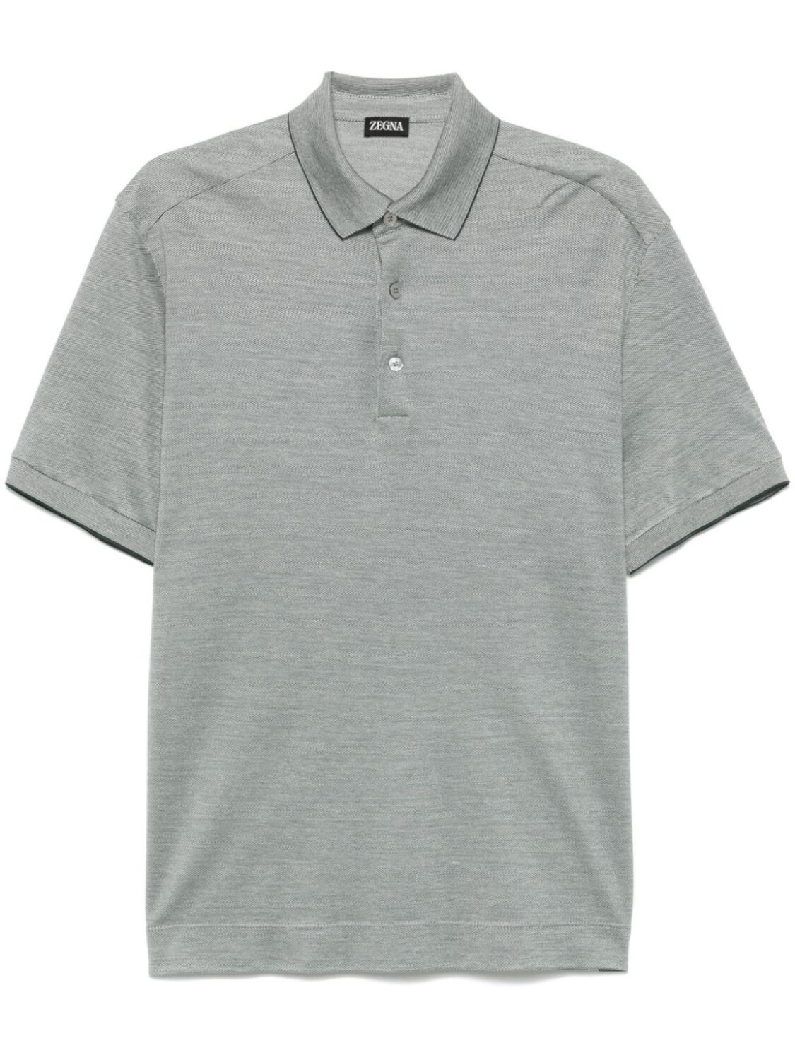 Zegna рубашка поло из ткани пике, серый
Zegna рубашка поло из ткани пике, серый