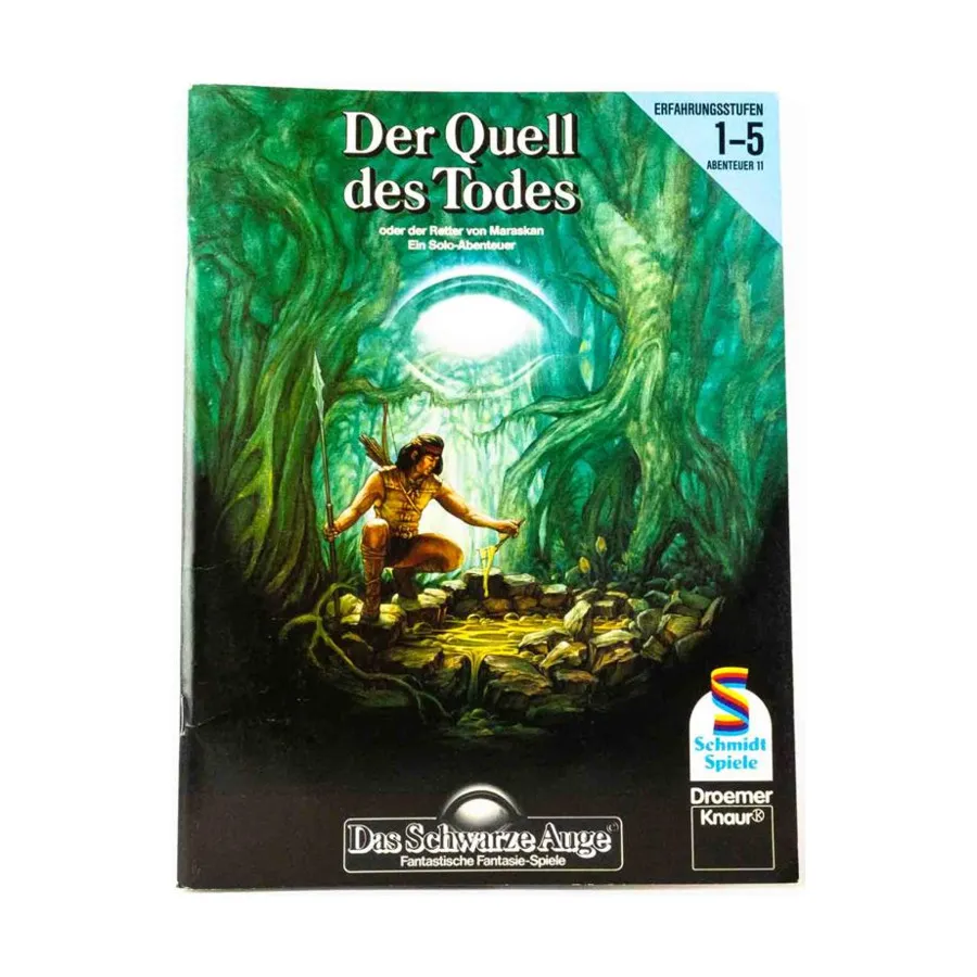 Der Quell des Todes (The Source of Death, German Edition), Role Playing Games (Droemer Knaur), мягкая обложка 
Der Quell des Todes (The Source of Death, German Edition), Role Playing Games (Droemer Knaur), мягкая обложка