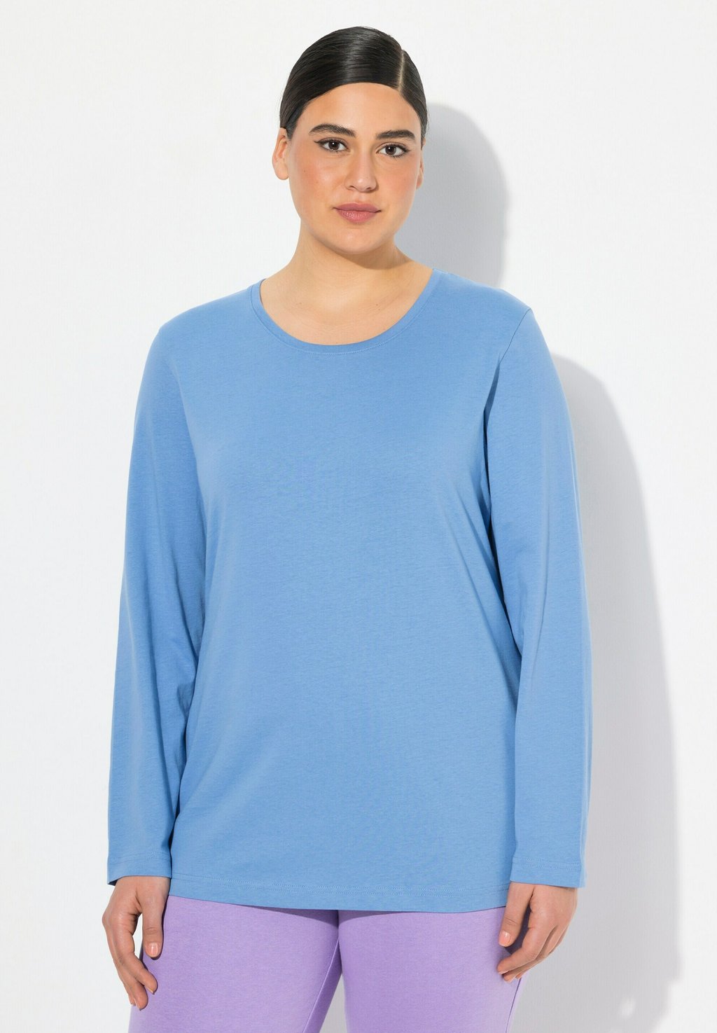 Топ с длинными рукавами COL ROND EN MÉLANGÉ Ulla Popken, синий
Топ с длинными рукавами COL ROND EN MÉLANGÉ Ulla Popken, синий