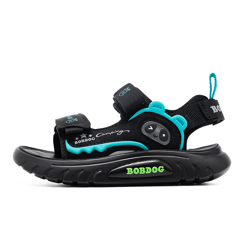 Детские сандалии с низким верхом, нескользящие, износостойкие, дышащие BOBDOG, черный
Детские сандалии с низким верхом, нескользящие, износостойкие, дышащие BOBDOG, черный