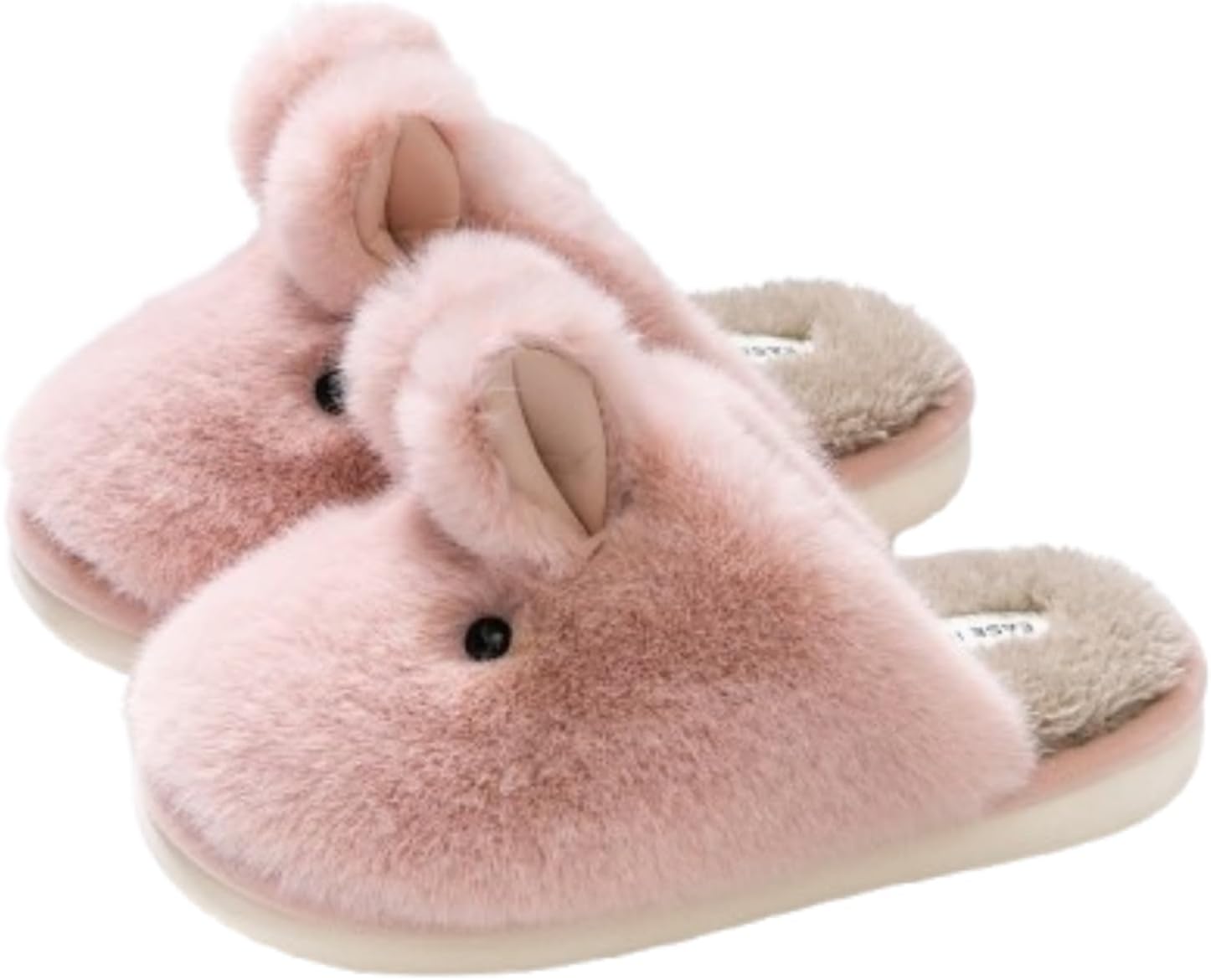 Домашние тапочки Tellrain Bunny с милым дизайном для женщин и мужчин, уютные плюшевые тапочки, мягкие осенние и зимние теплые тапочки для дома с животными, кроликом, с памятью формы, нескользящие для использования в помещении, розовый
Домашние тапочки Tellrain Bunny с милым дизайном для женщин и мужчин, уютные плюшевые тапочки, мягкие осенние и зимние теплые тапочки для дома с животными, кроликом, с памятью формы, нескользящие для использования в помещении, розовый