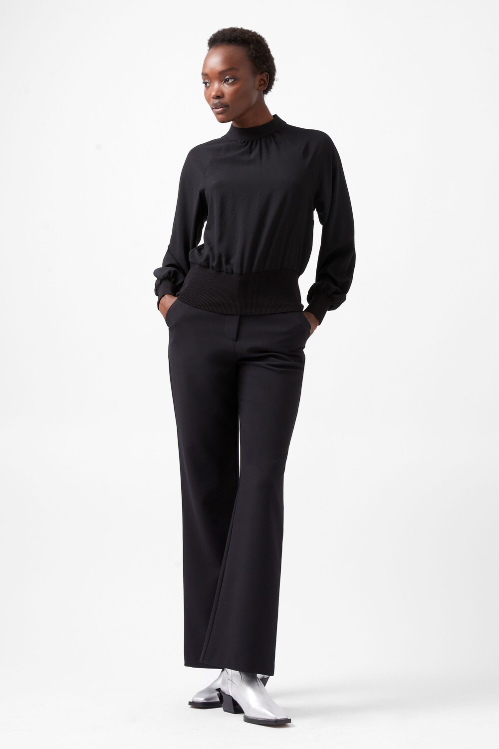 Вязаный джемпер Krista с длинными рукавами French Connection, черный
Вязаный джемпер Krista с длинными рукавами French Connection, черный