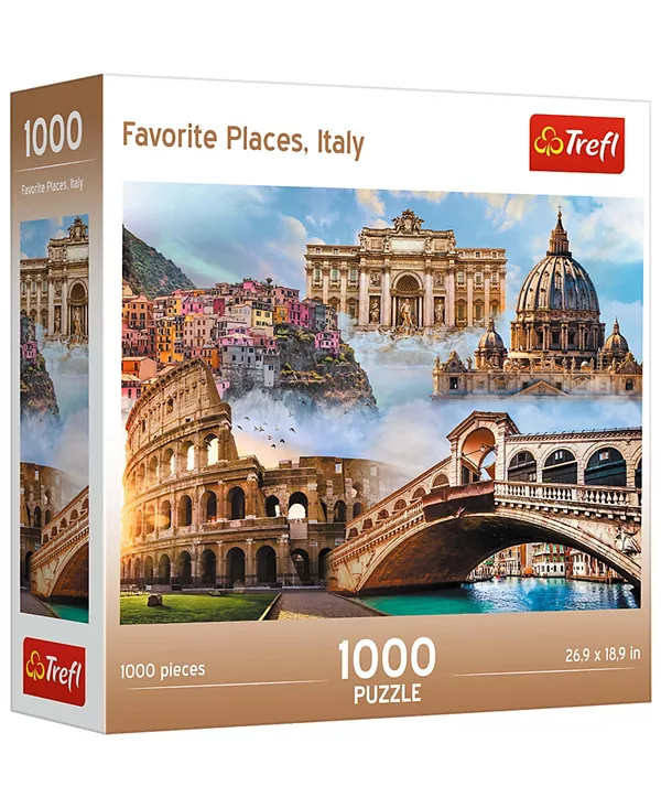 Красный пазл из 1000 деталей - любимые места Италии Trefl, multi-color
Красный пазл из 1000 деталей - любимые места Италии Trefl, multi-color