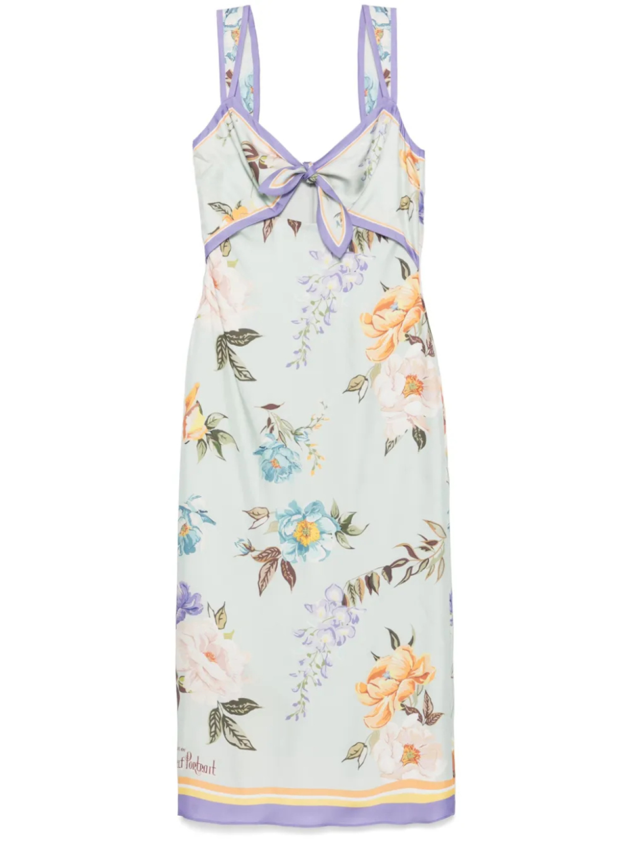 Платье миди с цветочным принтом Self-Portrait, зеленый
Платье миди с цветочным принтом Self-Portrait, зеленый