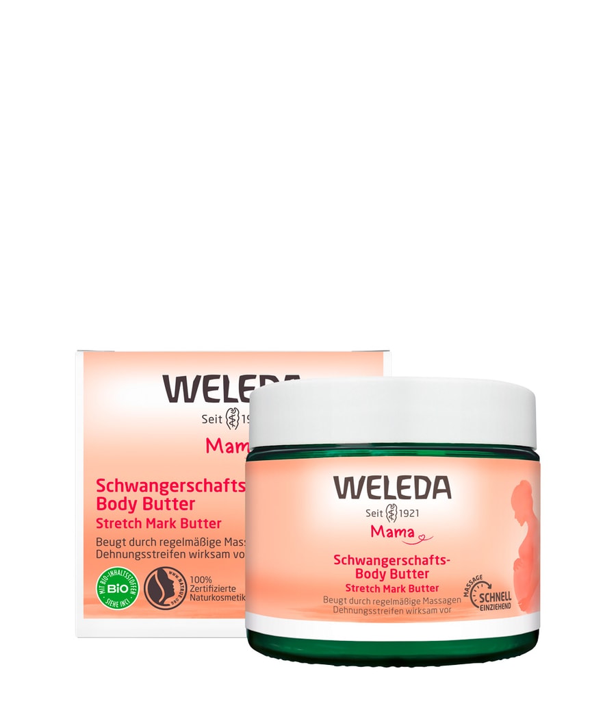 Масло для тела Weleda Mama Schwangerschafts-Body Butter, 150 ml
Масло для тела Weleda Mama Schwangerschafts-Body Butter, 150 ml