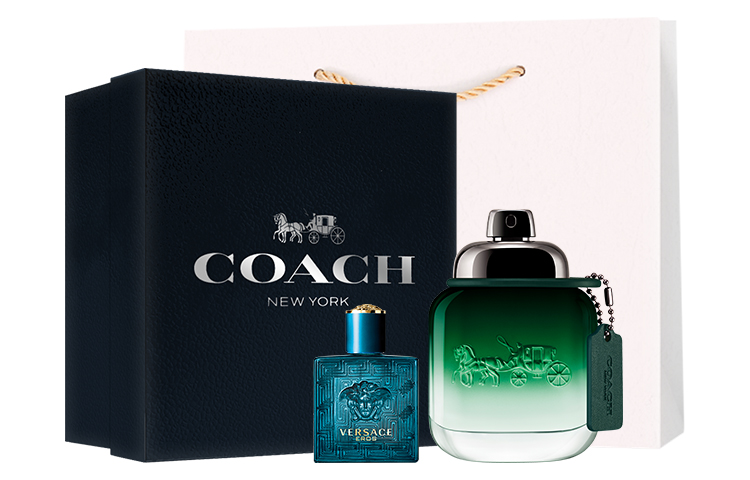 COACH Leisurely Green Rhythm Box Perfume Sets Eau De Toilette 40ml+4.5ml/40ml+5ml
COACH Leisurely Green Rhythm Box Perfume Sets Eau De Toilette 40ml+4.5ml/40ml+5ml
