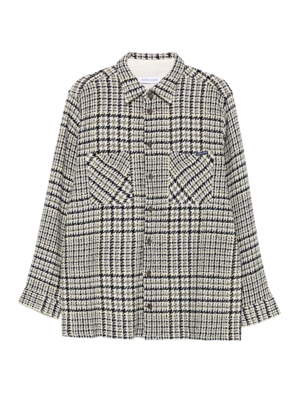 Рубашка в гусиную лапку Maison Labiche, нейтральный
Рубашка в гусиную лапку Maison Labiche, нейтральный