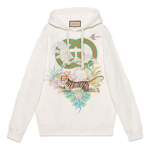 Толстовка tiger interlocking g hooded sweatshirt 'off-white' Gucci, мультиколор
Толстовка tiger interlocking g hooded sweatshirt 'off-white' Gucci, мультиколор