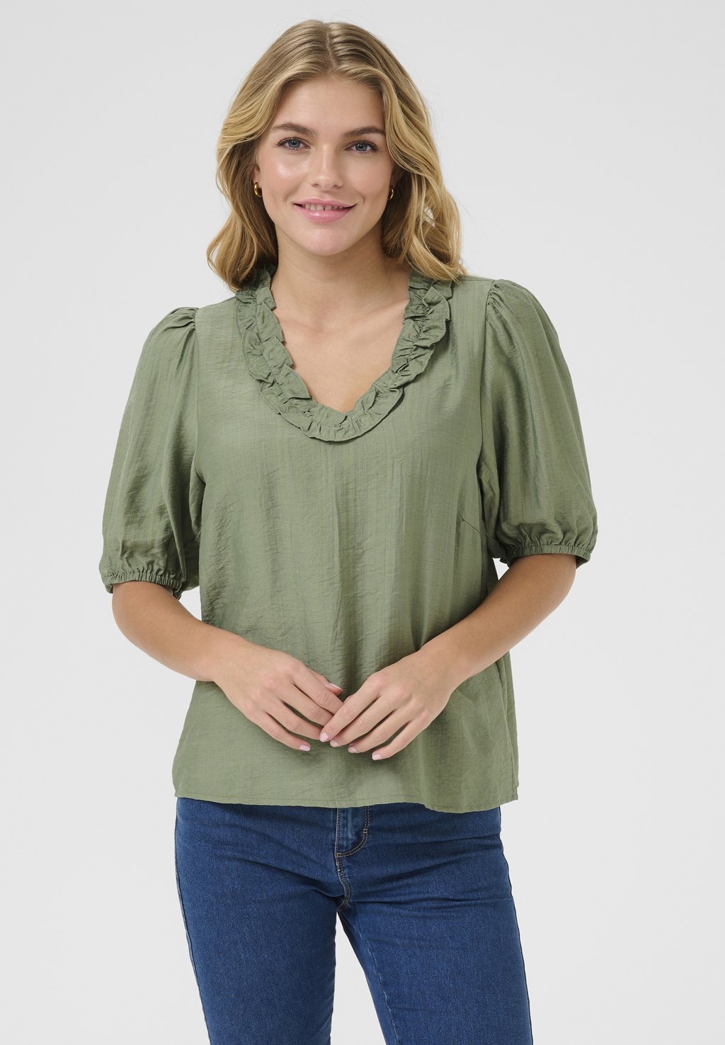 Блуза KAMARIANA Kaffe, зеленый
Блуза KAMARIANA Kaffe, зеленый