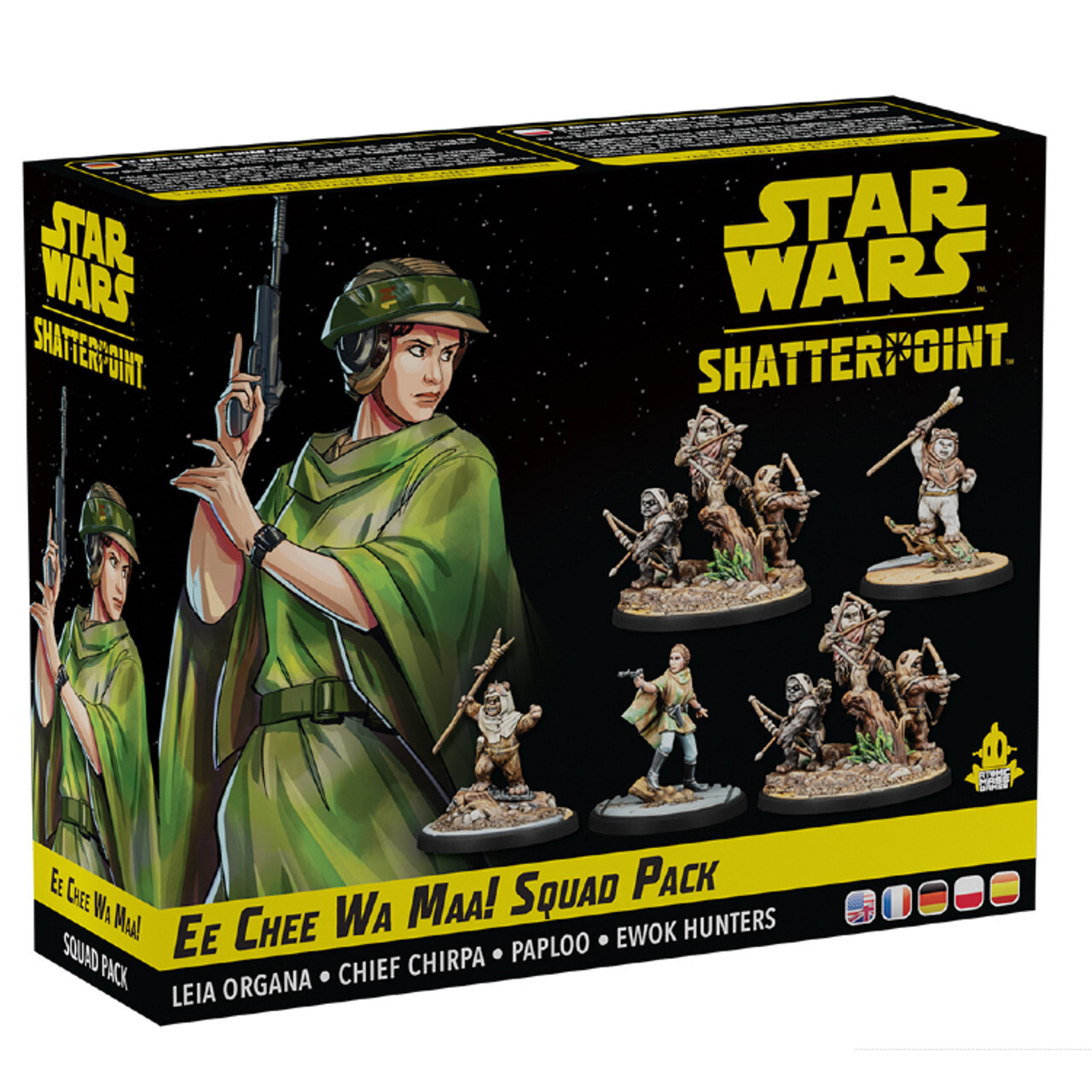 Миниатюра Star Wars: Shatterpoint - Ee Chee Wa Maa! Squad Pack
Миниатюра Star Wars: Shatterpoint - Ee Chee Wa Maa! Squad Pack
