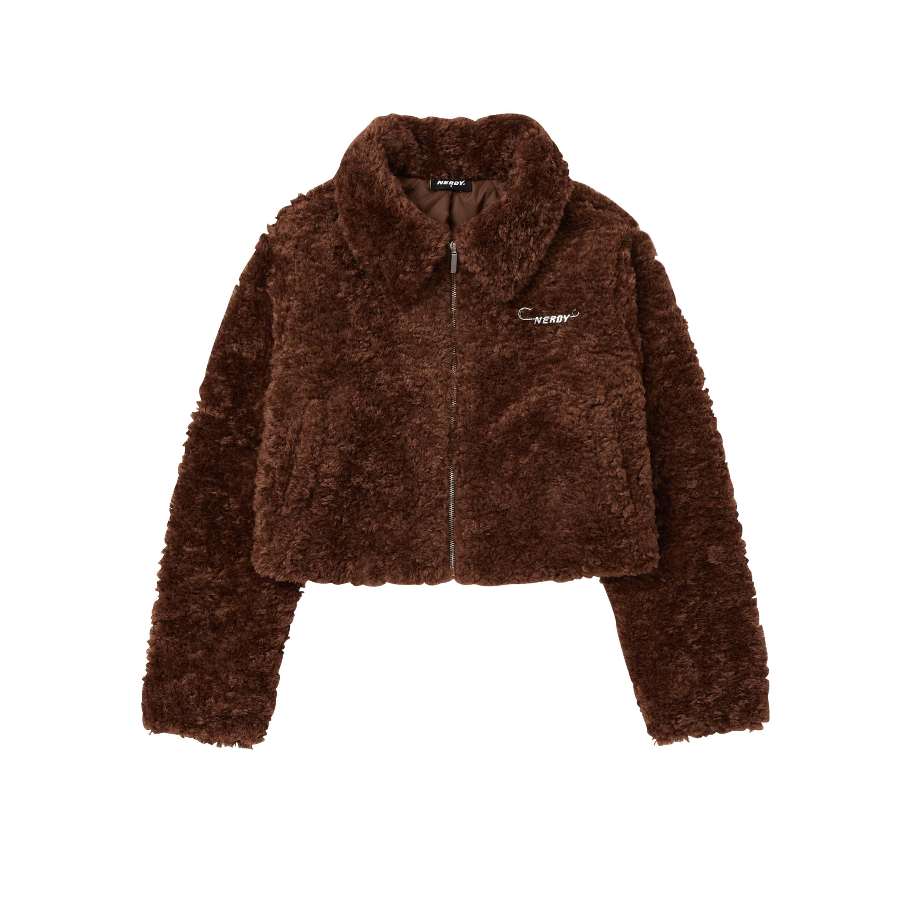 Nerdy Бархатная куртка женская коричневая, Brown
Nerdy Бархатная куртка женская коричневая, Brown