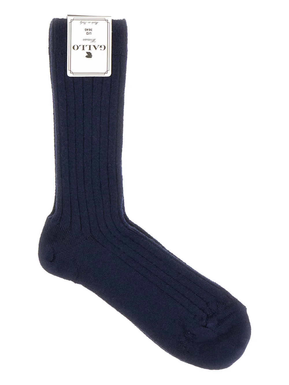Носки из хлопка в рубчик Gallo, синий
Носки из хлопка в рубчик Gallo, синий