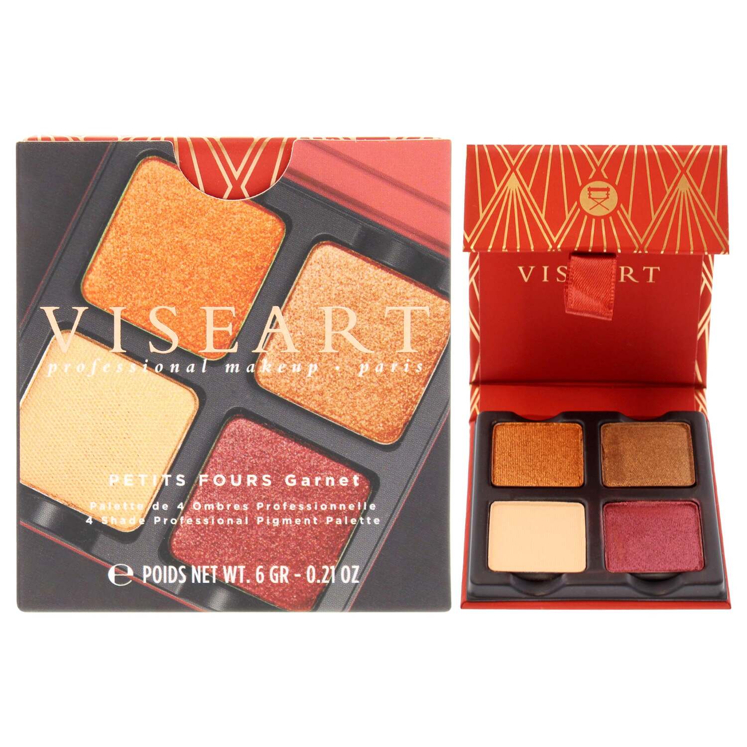 Палитра теней для век Petits Fours, гранатовый, Viseart Paris для женщин, 0,21 унции Viseart Paris, Clear/Transparent
Палитра теней для век Petits Fours, гранатовый, Viseart Paris для женщин, 0,21 унции Viseart Paris, Clear/Transparent
