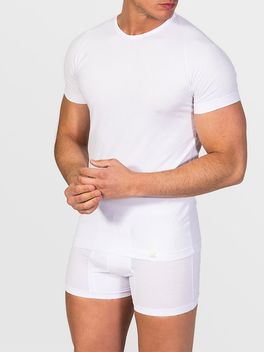 Нижняя рубашка zd ZERO DEFECTS Crew-neck T-shirt Egiptian cotton, белый
Нижняя рубашка zd ZERO DEFECTS Crew-neck T-shirt Egiptian cotton, белый