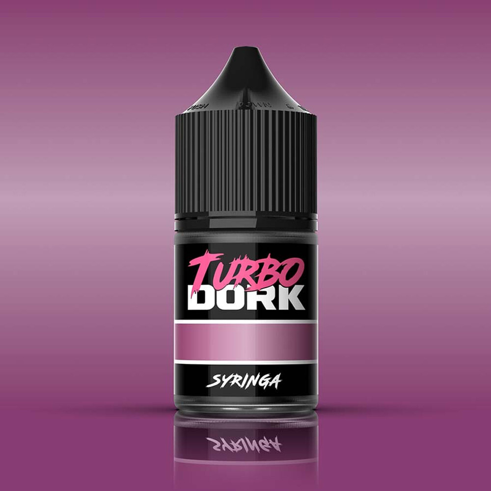 Аксессуары Turbo Dork Metallic Acrylic Paint: Syringa (22ml)
Аксессуары Turbo Dork Metallic Acrylic Paint: Syringa (22ml)