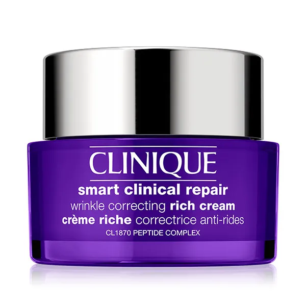 Увлажняющий крем против морщин для сухой кожи Smart Clinical Repair Rich Cream Clinique, 50 ml 
Увлажняющий крем против морщин для сухой кожи Smart Clinical Repair Rich Cream Clinique, 50 ml