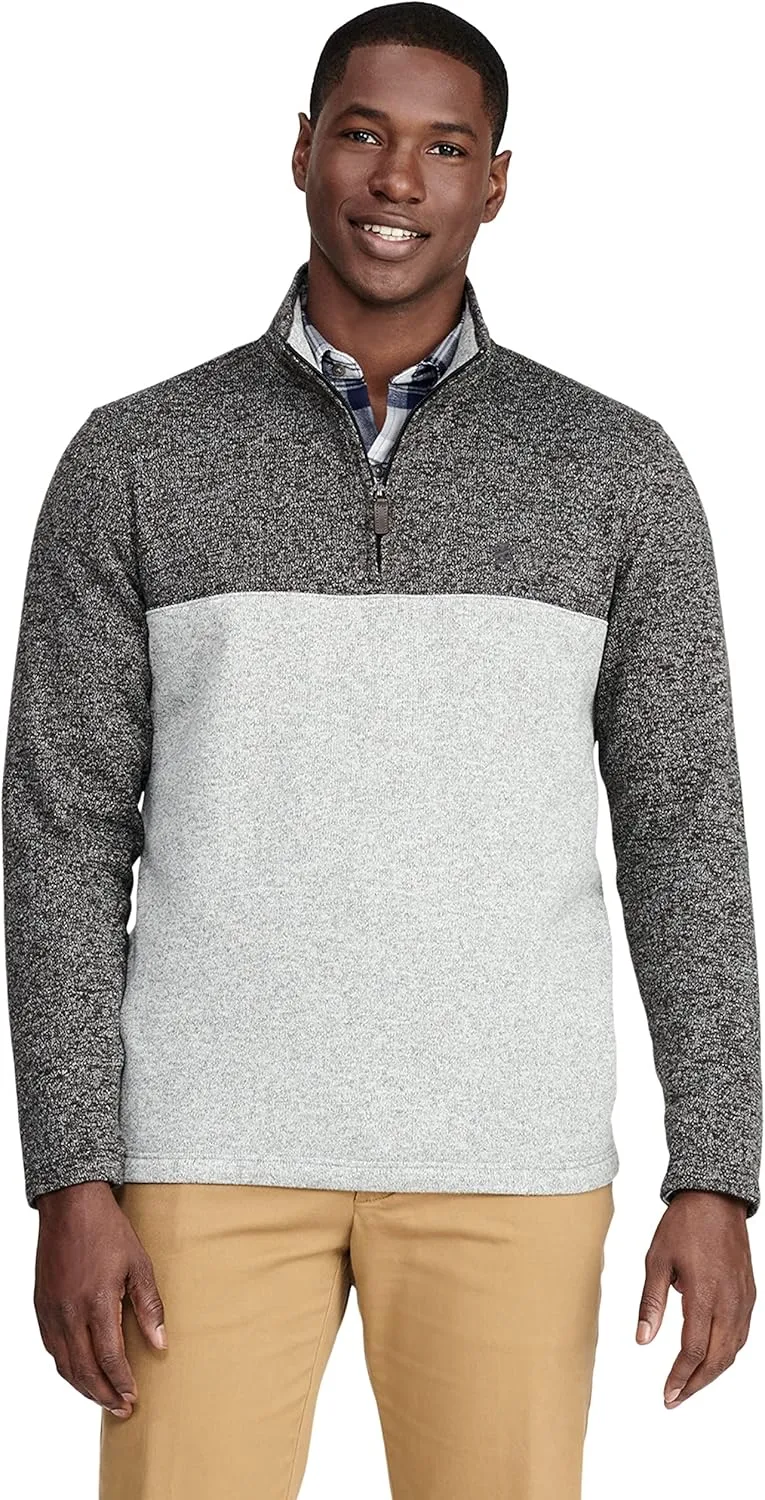 Свитер флис Quarter Zip — LT Grey HTHR IZOD
Свитер флис Quarter Zip — LT Grey HTHR IZOD