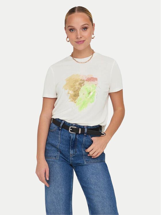 Футболка стандартного кроя Only, белый
Футболка стандартного кроя Only, белый