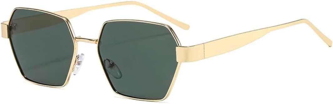 Винтажные металлические многоугольные женские солнцезащитные очки, модные, роскошные, в большой оправе, мужские солнцезащитные очки для активного отдыха, вождения, защиты от УФ-излучения UV400 TKKTLLT, Gold Green
Винтажные металлические многоугольные женские солнцезащитные очки, модные, роскошные, в большой оправе, мужские солнцезащитные очки для активного отдыха, вождения, защиты от УФ-излучения UV400 TKKTLLT, Gold Green