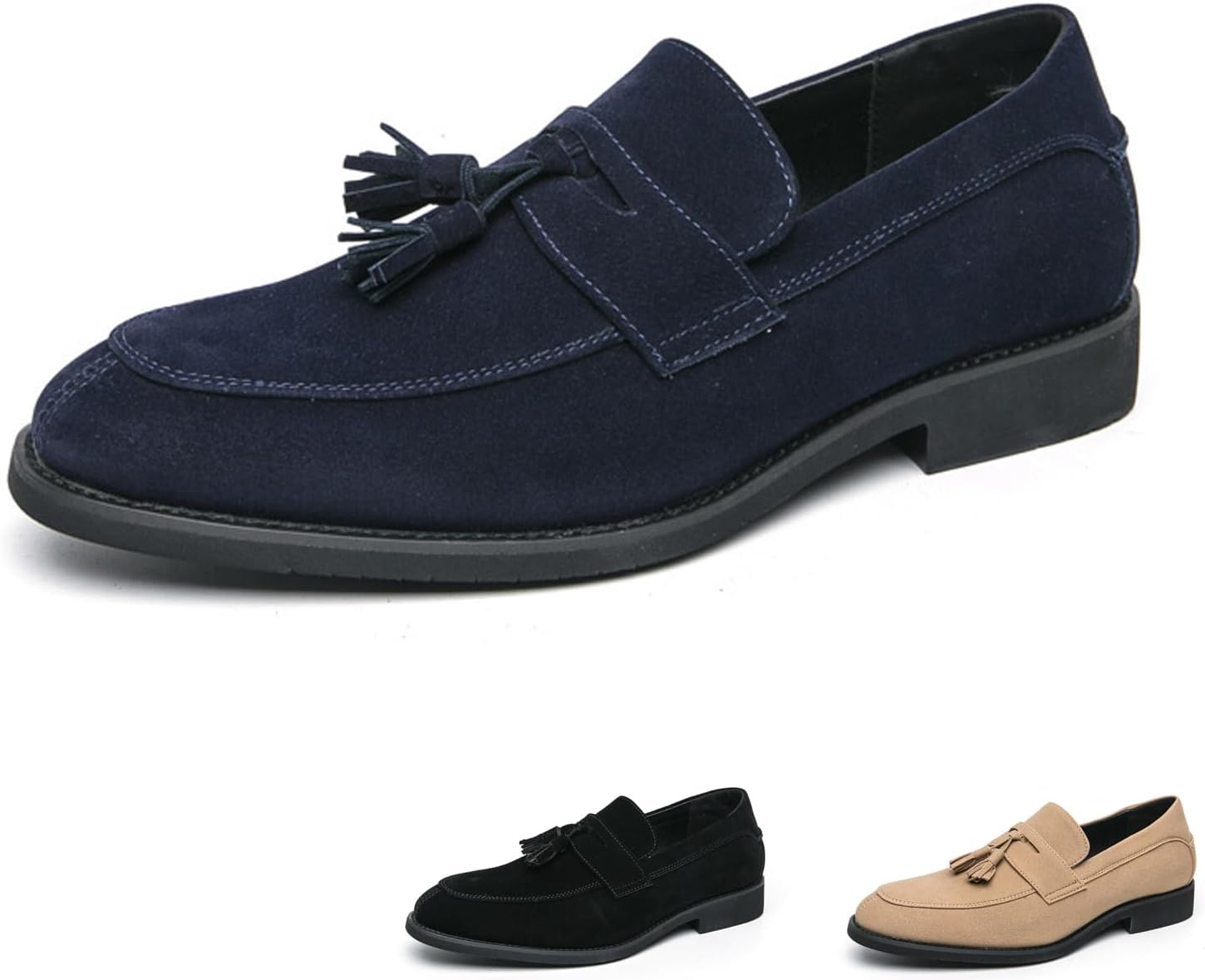 Мужские лоферы с кисточками из замшевой кожи, украшенные пенни-декором, легкие, дышащие, с круглым носком, на низком устойчивом каблуке, для работы, офиса и повседневной носки Nsneond, синий
Мужские лоферы с кисточками из замшевой кожи, украшенные пенни-декором, легкие, дышащие, с круглым носком, на низком устойчивом каблуке, для работы, офиса и повседневной носки Nsneond, синий