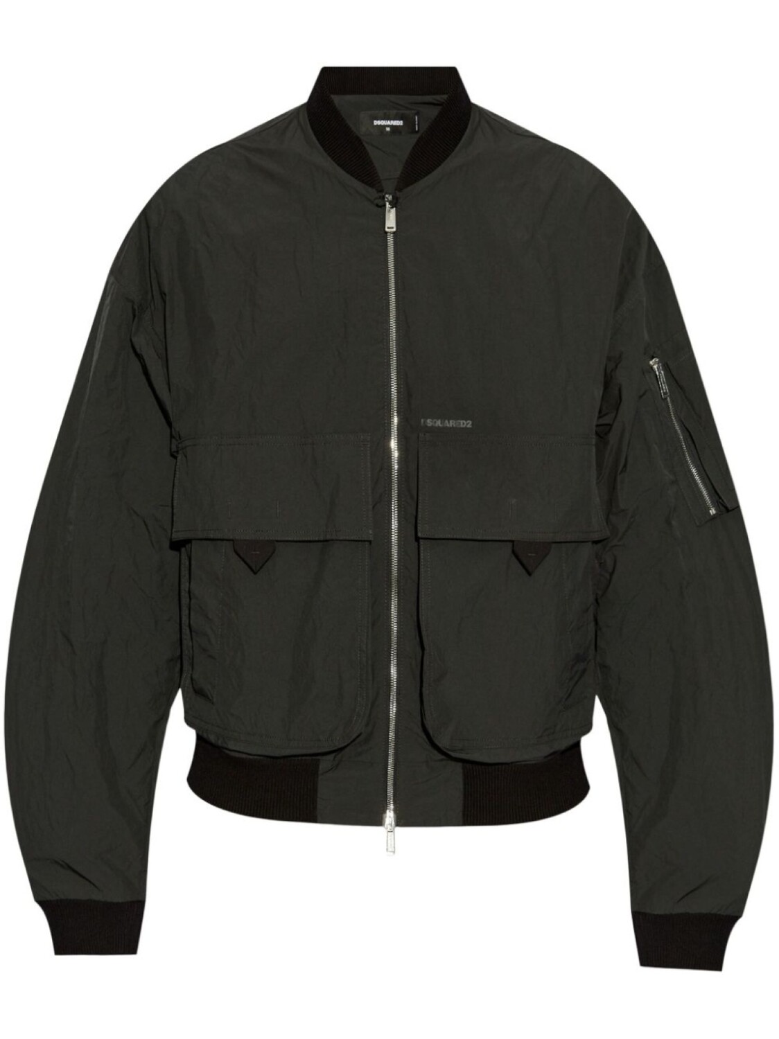DSQUARED2 бомбер с логотипом, черный
DSQUARED2 бомбер с логотипом, черный