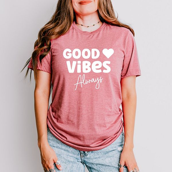 Футболка Good vibes always с коротким рукавом Simply Sage Market, Mauve, Зеленый, Футболка Good vibes always с коротким рукавом Simply Sage Market, Mauve
Футболка Good vibes always с коротким рукавом Simply Sage Market, Mauve, Зеленый, Футболка Good vibes always с коротким рукавом Simply Sage Market, Mauve