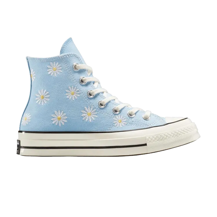 Кроссовки Converse Chuck 70 High, Embroidered Daisies - Blue It
Кроссовки Converse Chuck 70 High, Embroidered Daisies - Blue It