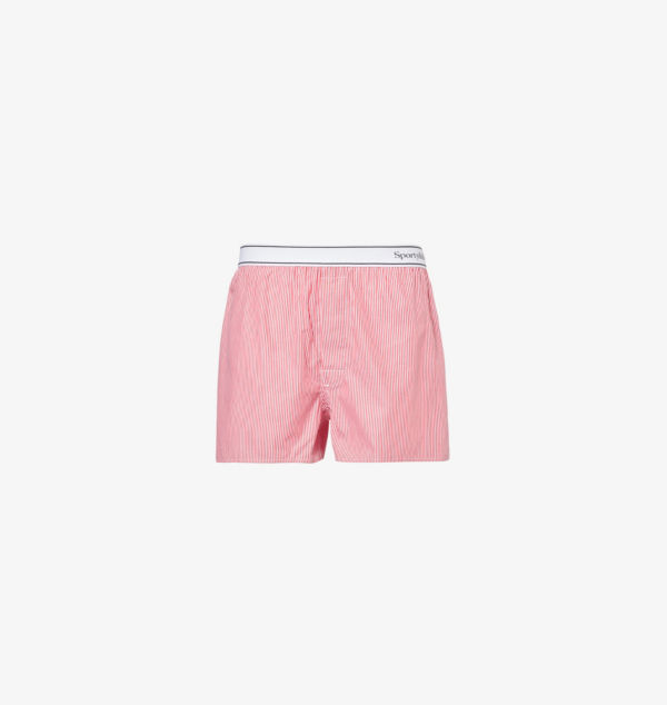 Шорты средней посадки из хлопкового поплина с полосками Serif Sporty & Rich, белый
Шорты средней посадки из хлопкового поплина с полосками Serif Sporty & Rich, белый