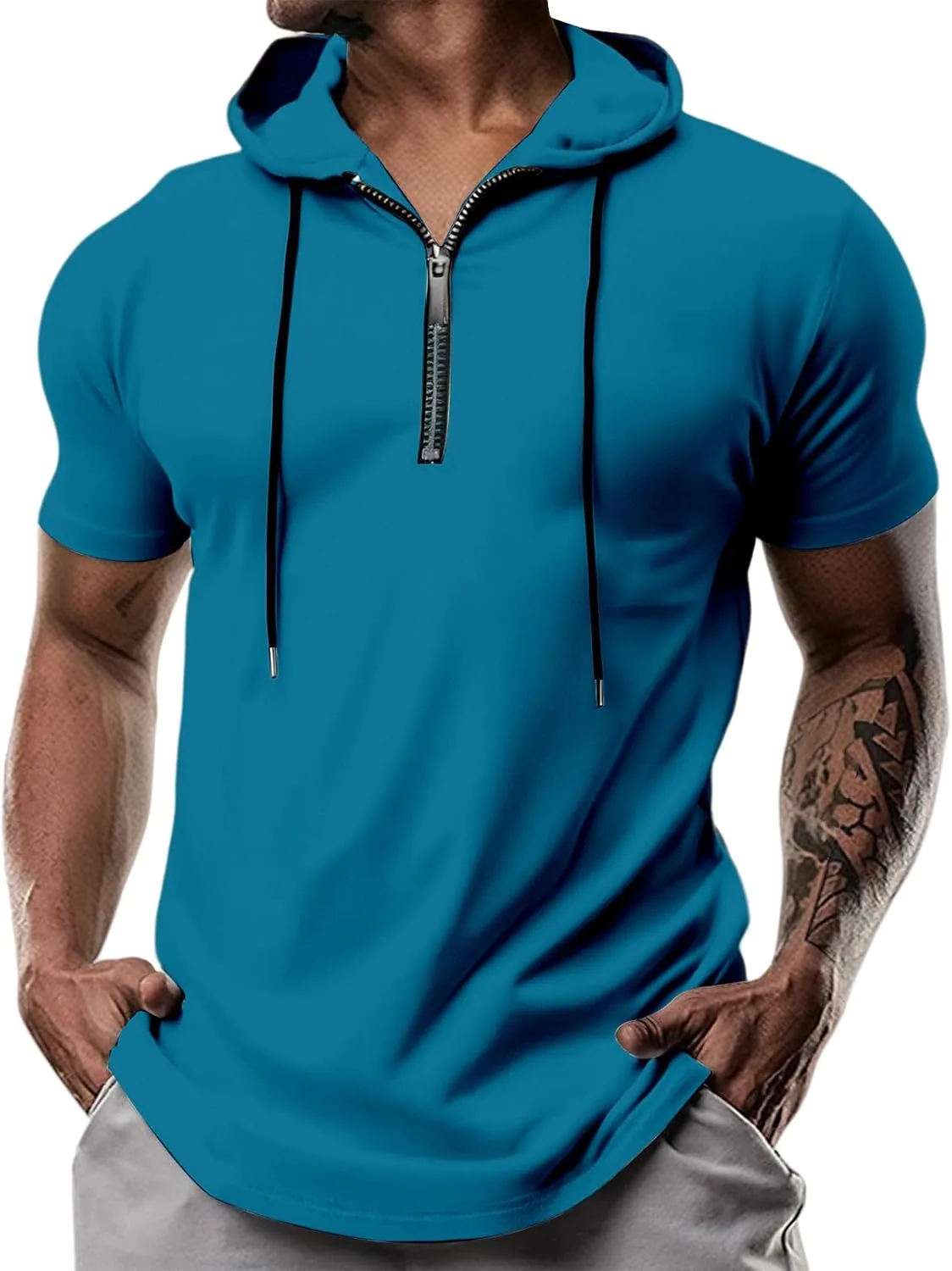 Толстовка evzosrz с четвертью молнией и короткими рукавами
Толстовка evzosrz с четвертью молнией и короткими рукавами