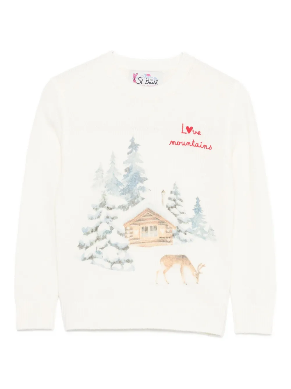 Свитер с графическим принтом Mc2 Saint Barth Kids, белый
Свитер с графическим принтом Mc2 Saint Barth Kids, белый