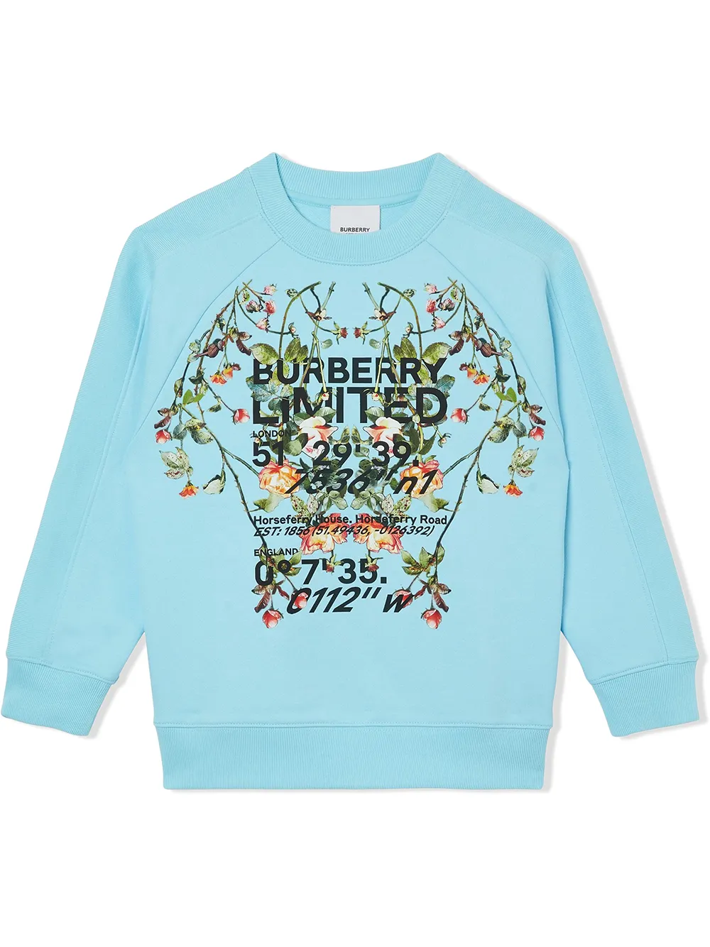 Толстовка с принтом Montage и круглым вырезом BURBERRY KIDS, синий
Толстовка с принтом Montage и круглым вырезом BURBERRY KIDS, синий