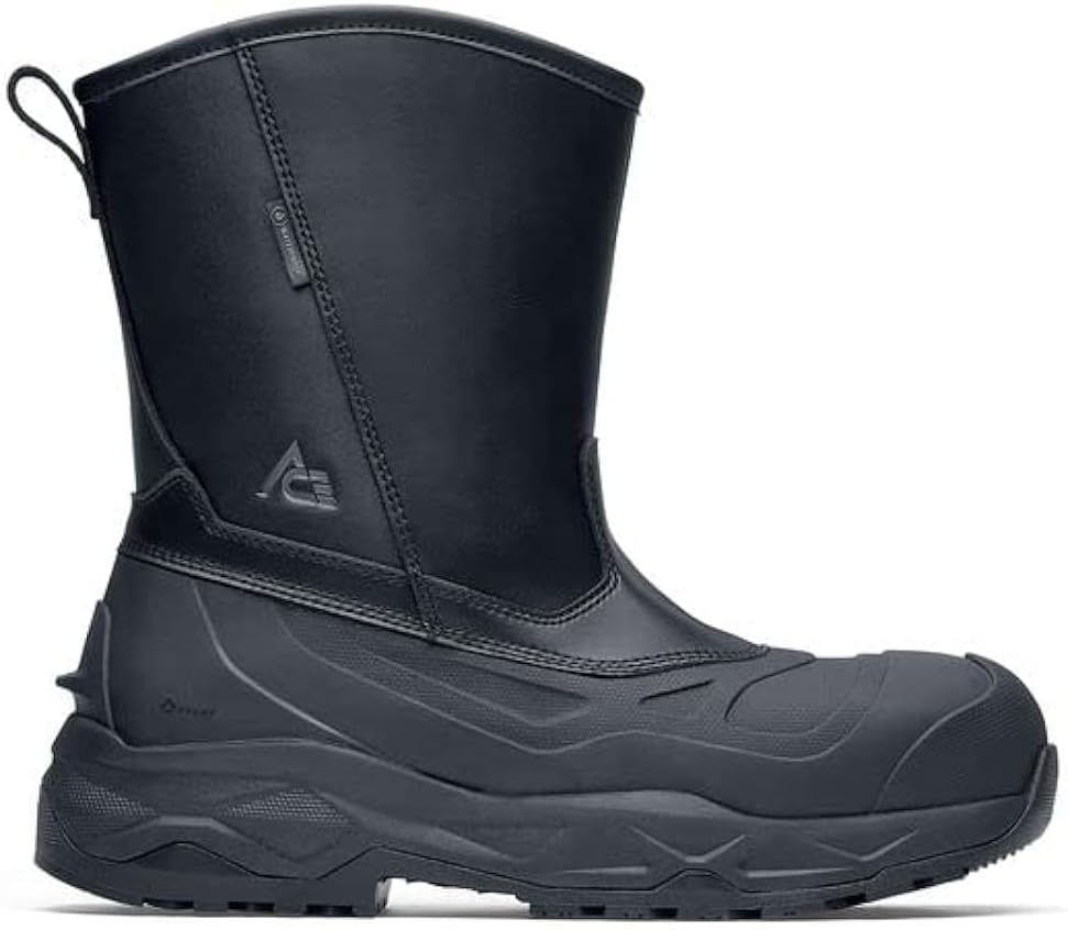 Ботинки ACE Badlands для мужчин, с слип-он и носком из нанокомпозита (NCT), противоскользящие, водоотталкивающие Ace Work Boots, черный
Ботинки ACE Badlands для мужчин, с слип-он и носком из нанокомпозита (NCT), противоскользящие, водоотталкивающие Ace Work Boots, черный