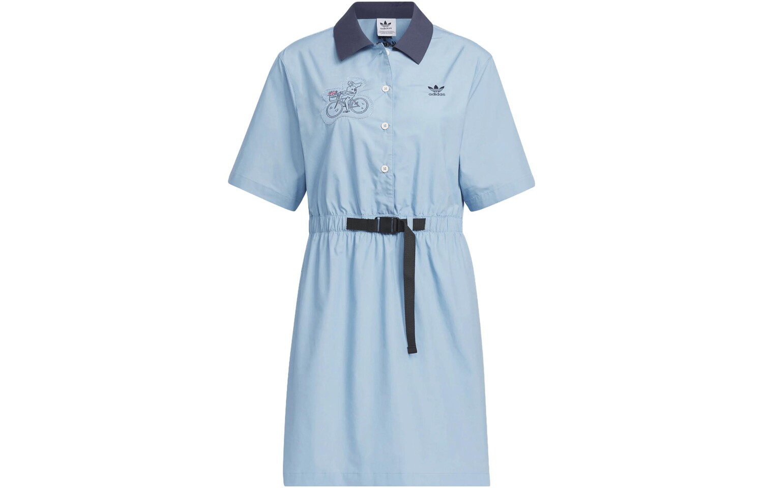Adidas Originals Женские шорты-платье с рукавами, цвет Blue 
Adidas Originals Женские шорты-платье с рукавами, цвет Blue
