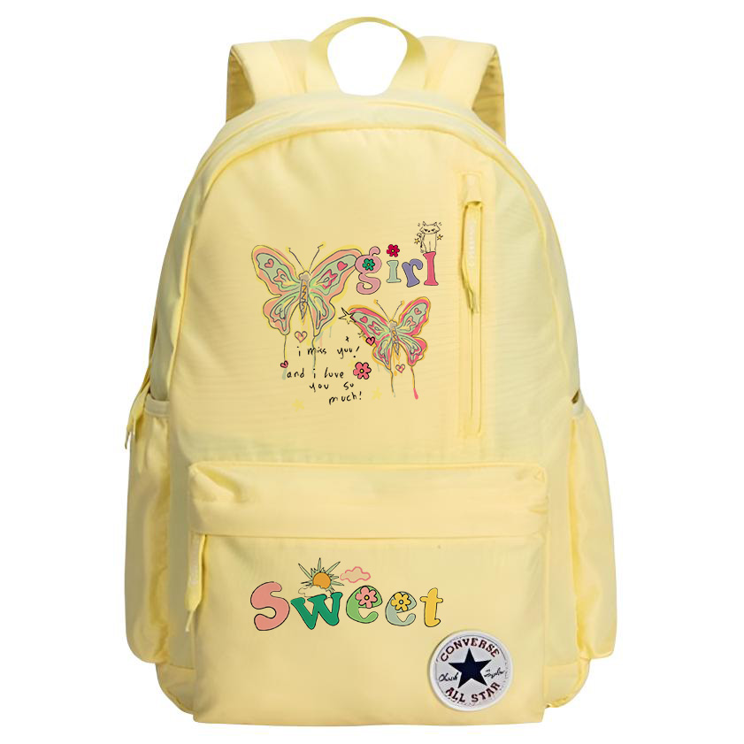 Converse Полиэстеровый рюкзак среднего размера унисекс с термопереносом цвета гусиное яйцо, Butterfly
Converse Полиэстеровый рюкзак среднего размера унисекс с термопереносом цвета гусиное яйцо, Butterfly