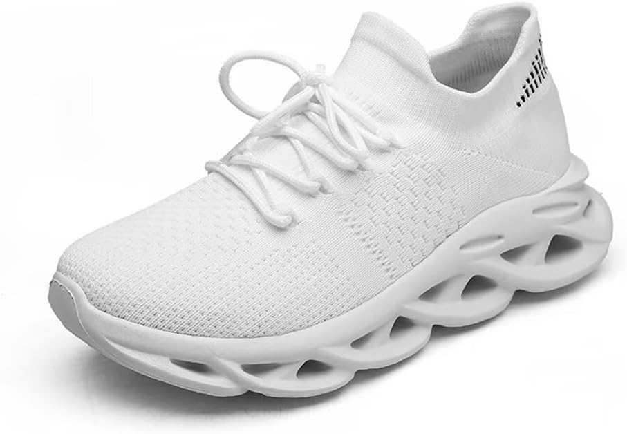 Мужские кроссовки Jakcuz для повседневной носки и тенниса, однотонные, удобные, с сетчатой дышащей тканью, модные кроссовки для ходьбы, белый
Мужские кроссовки Jakcuz для повседневной носки и тенниса, однотонные, удобные, с сетчатой дышащей тканью, модные кроссовки для ходьбы, белый