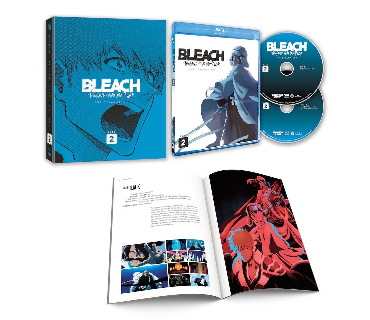 Blu-Ray диск BLEACH - Thousand-Year Blood War Part 2 - Blu-ray - Limited Edition
Blu-Ray диск BLEACH - Thousand-Year Blood War Part 2 - Blu-ray - Limited Edition