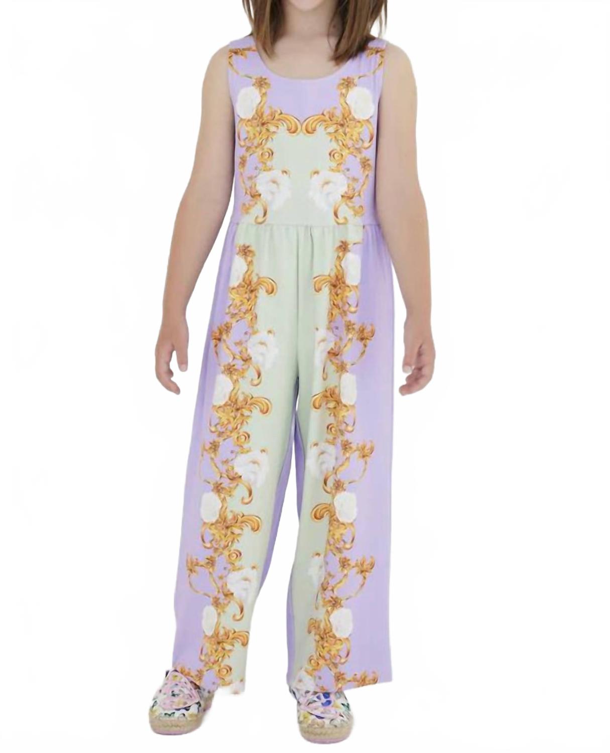 Цветочный комбинезон в фиолетовых тонах Sasha+Z
Цветочный комбинезон в фиолетовых тонах Sasha+Z