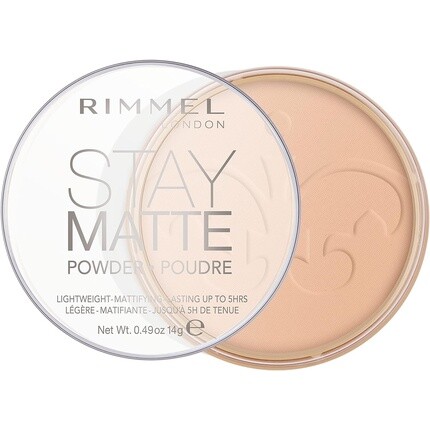 Прессованная пудра Rimmel Stay Matte шелковисто-бежевый 14 г
Прессованная пудра Rimmel Stay Matte шелковисто-бежевый 14 г