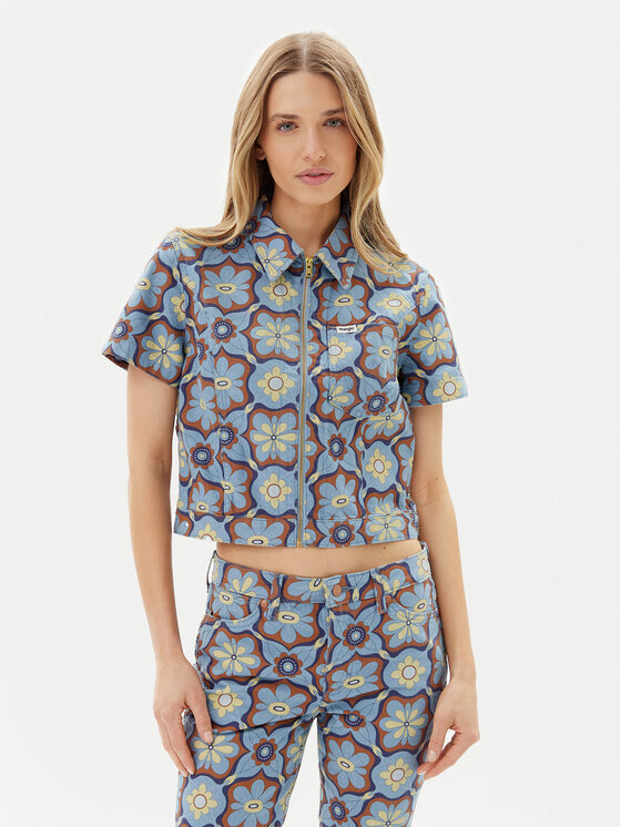 Облегающая джинсовая рубашка 112362607 Wrangler, синий
Облегающая джинсовая рубашка 112362607 Wrangler, синий