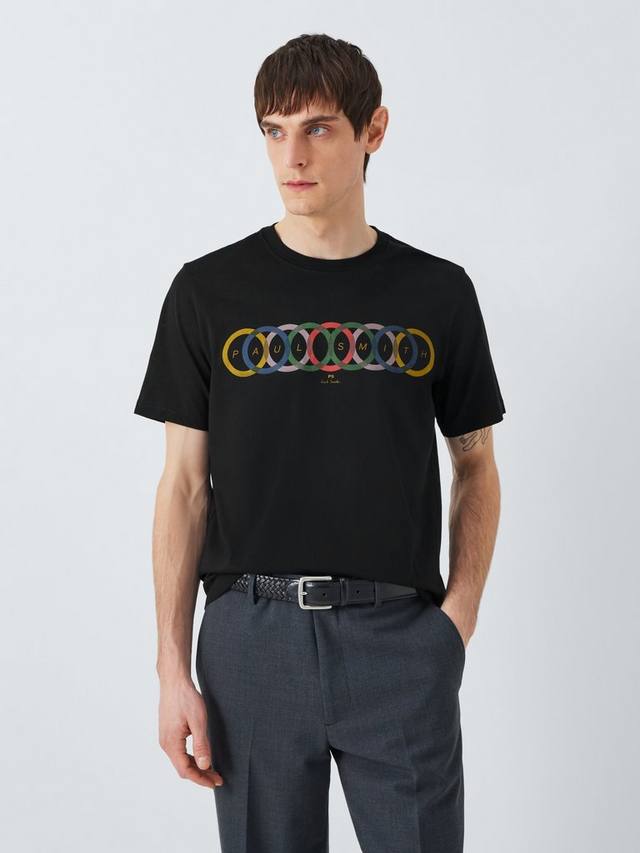 Футболка regular fit с логотипом из органического хлопка и принтом regular fit Paul Smith, черный
Футболка regular fit с логотипом из органического хлопка и принтом regular fit Paul Smith, черный
