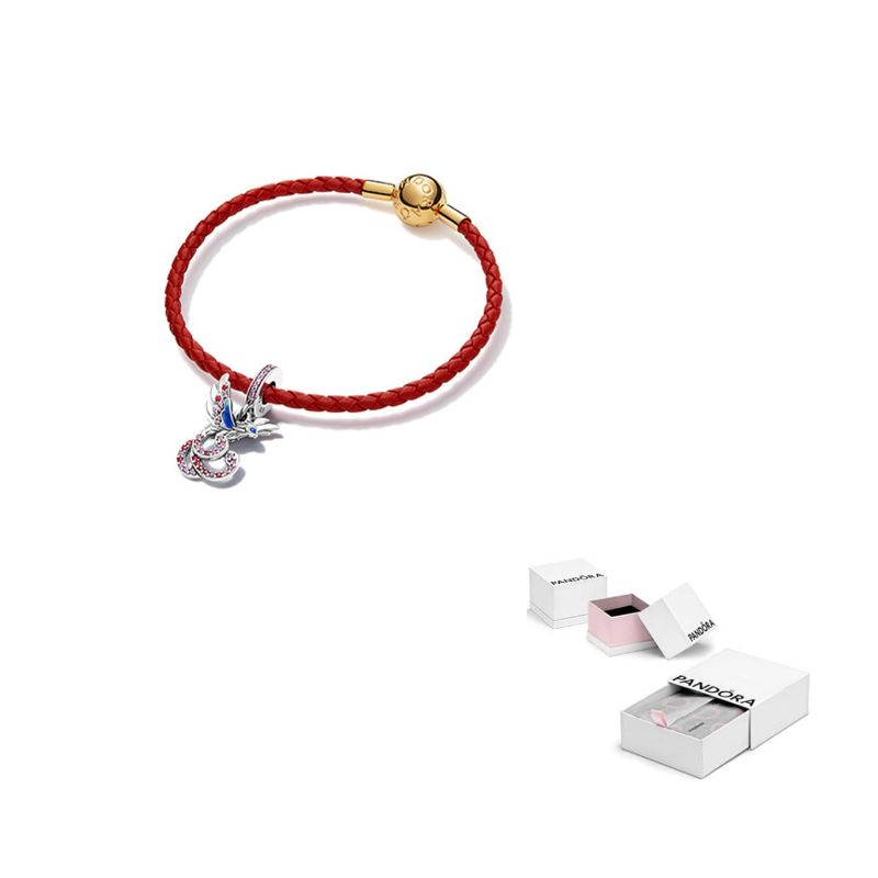 кожаные браслеты women's Pandora, phoenix feather brings prosperity
кожаные браслеты women's Pandora, phoenix feather brings prosperity