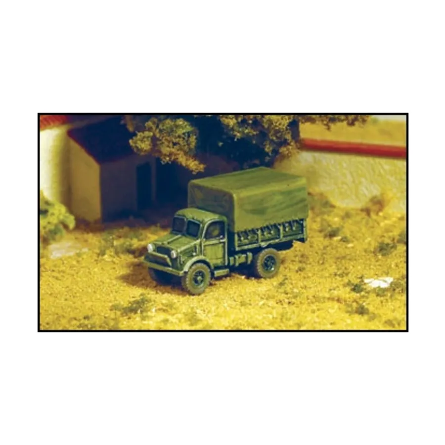 Грузовик Бедфорд 30 центнеров, WWII Micro Armour - United Kingdom - Softskins and APC's (1:285)
Грузовик Бедфорд 30 центнеров, WWII Micro Armour - United Kingdom - Softskins and APC's (1:285)