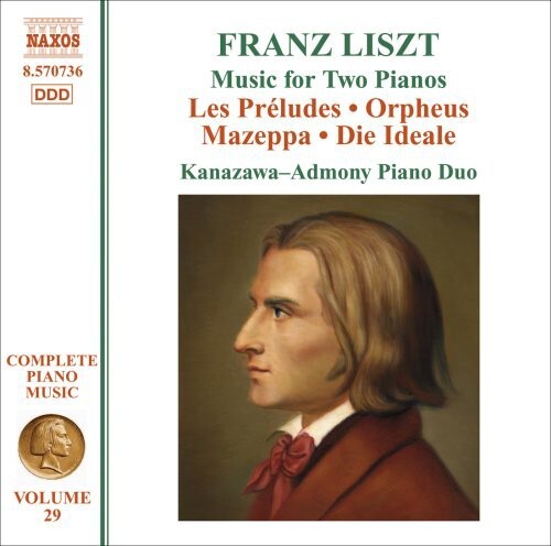 CD диск Liszt / Kanazawa / Admony: Complete Piano Music 29
CD диск Liszt / Kanazawa / Admony: Complete Piano Music 29