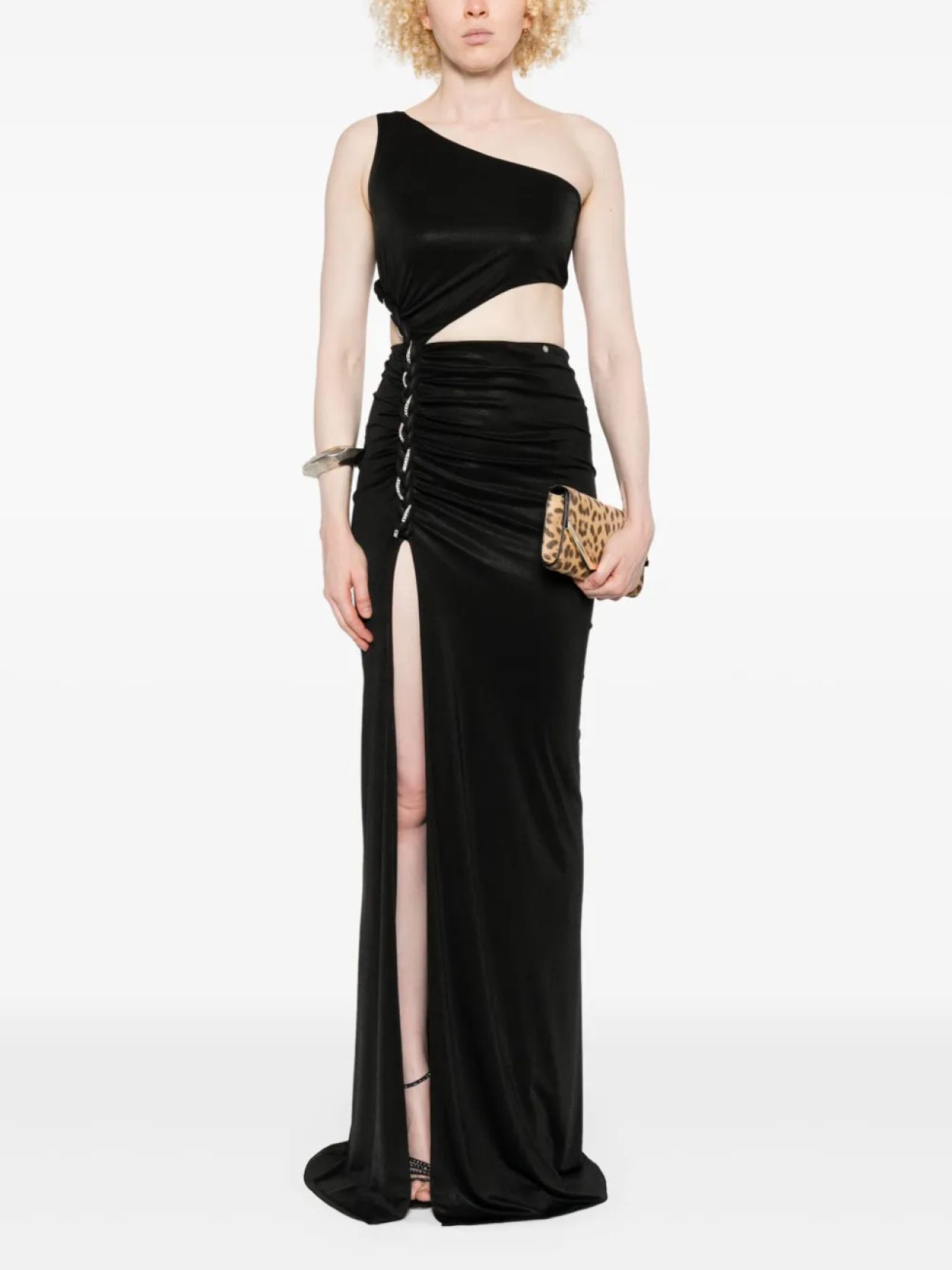 Платье макси с открытой спиной и сборками NISSA, черный
Платье макси с открытой спиной и сборками NISSA, черный