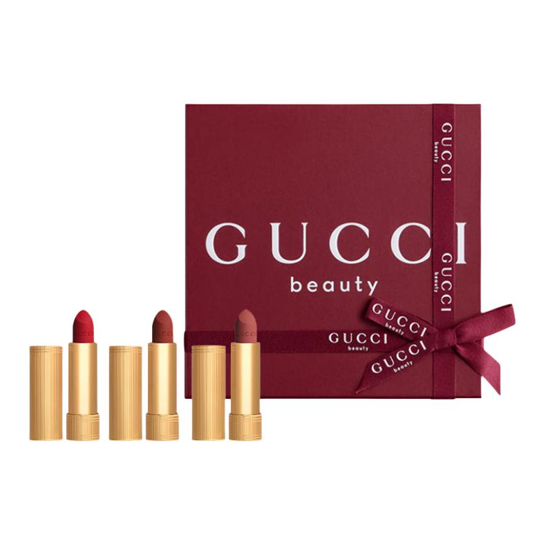 Heartfelt Velvet Mist Box помады матовые легко растушевываются комплекция 3,5г+3,5г+3,5г GUCCI
Heartfelt Velvet Mist Box помады матовые легко растушевываются комплекция 3,5г+3,5г+3,5г GUCCI