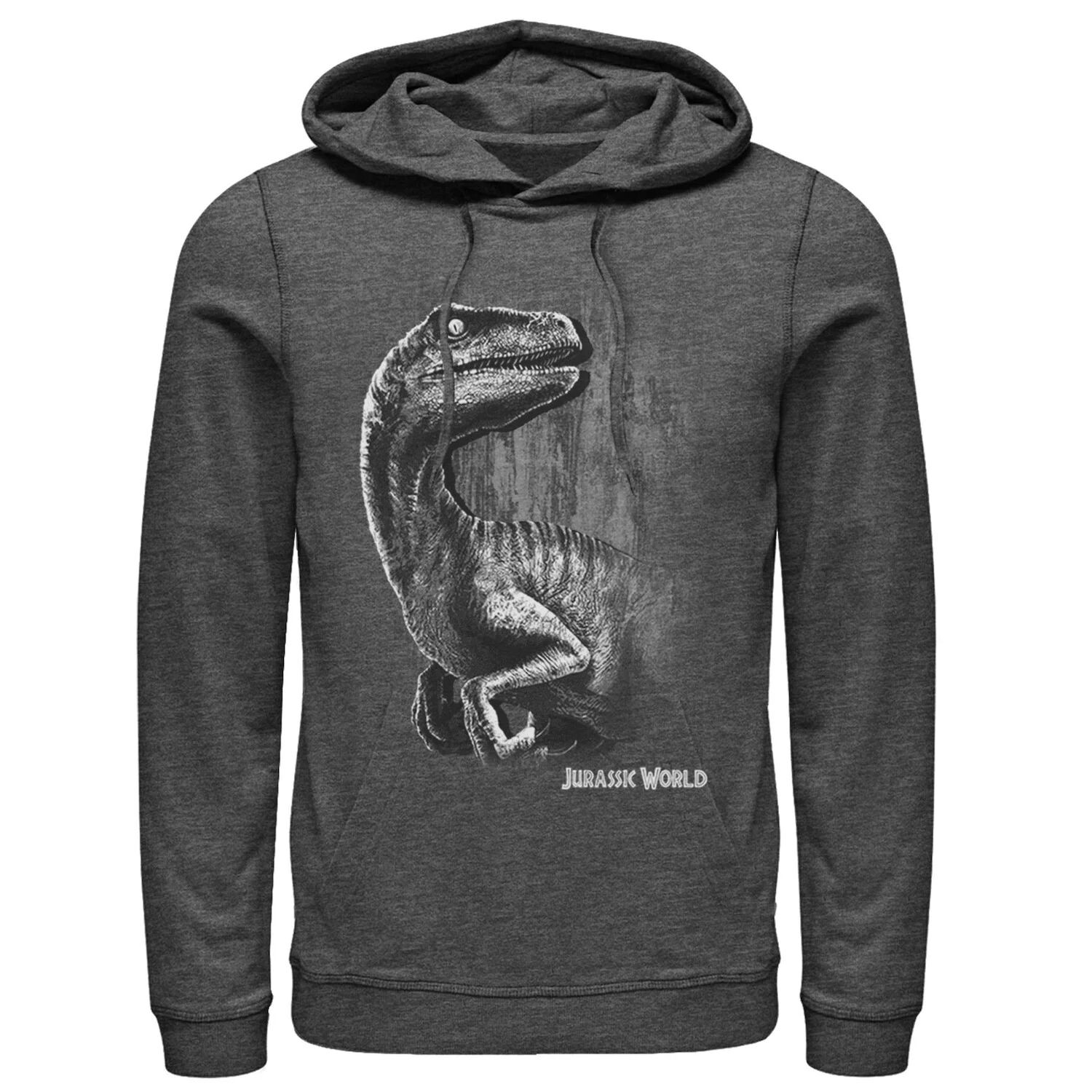 Мужской пуловер с капюшоном и принтом в стиле юрского периода Raptor Grunge Portrait Licensed Character
Мужской пуловер с капюшоном и принтом в стиле юрского периода Raptor Grunge Portrait Licensed Character